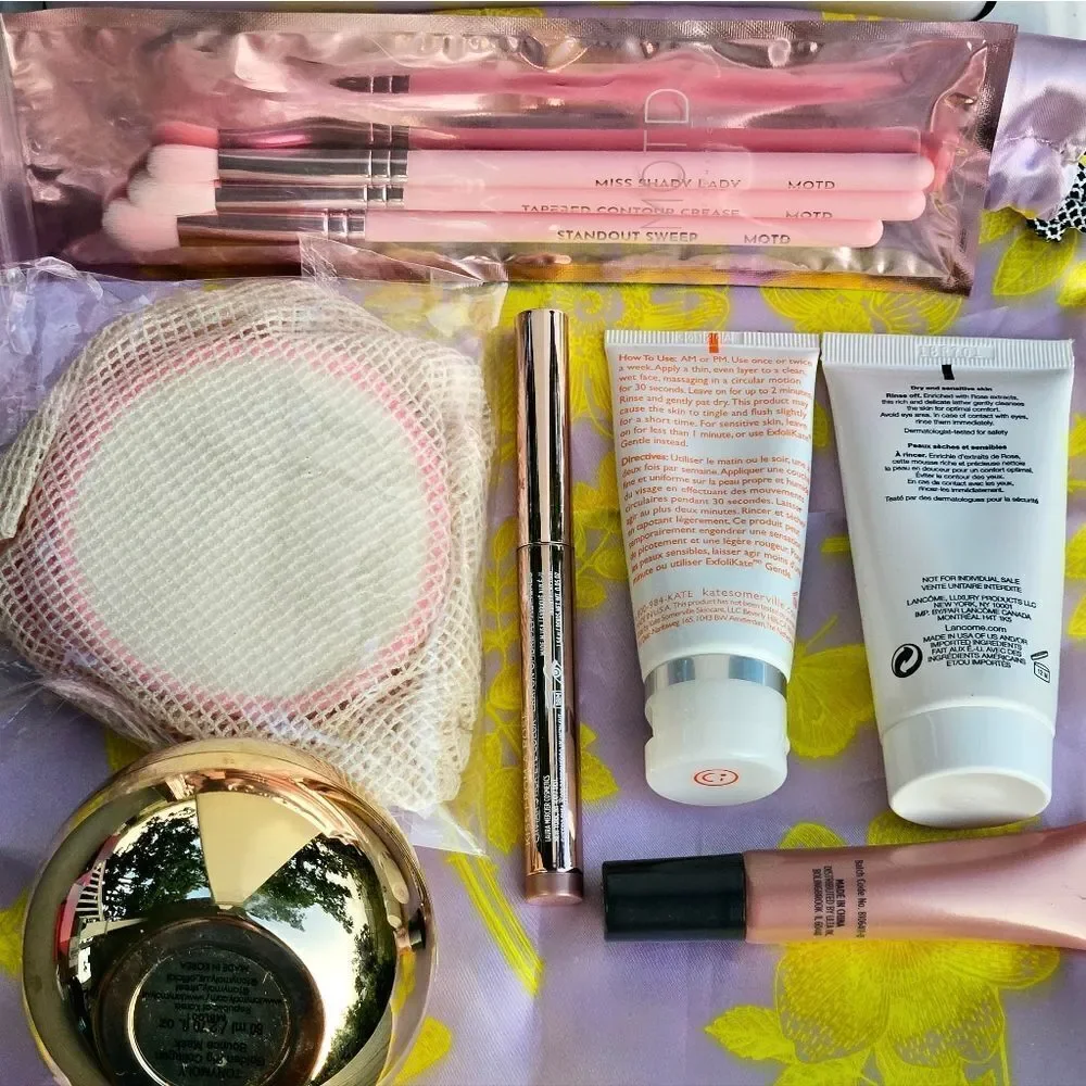 BUNDLE Skincare Kate Somerville Tony Moly & makeup Laura Mercier MOTD pre owned